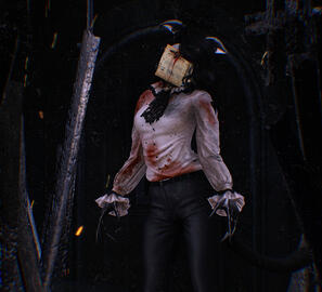 Model Organism | An anthropomorphic axolotl in a tank.